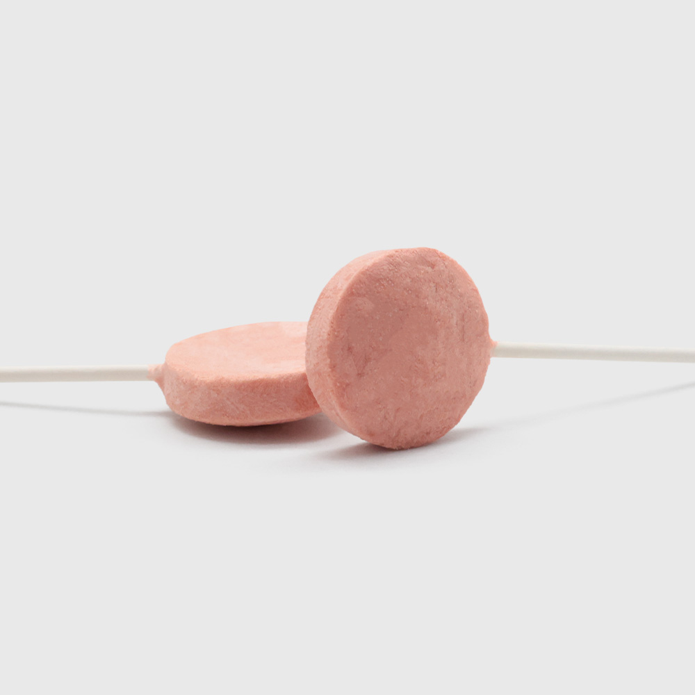 FREEZE DRIED LOLLIPOP (CRANBERRY FLAVOR)